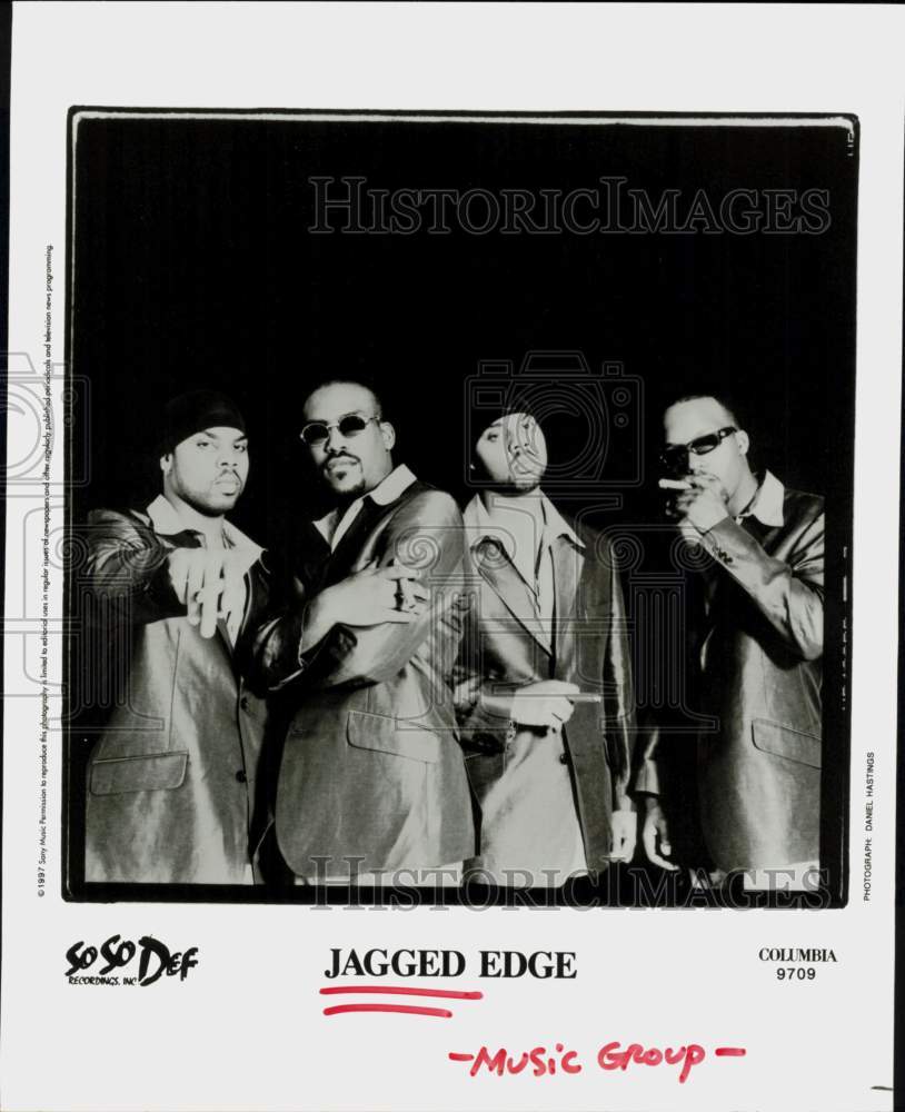 1997 Press Photo Jagged Edge, Music Group - hcq46010- Historic Images