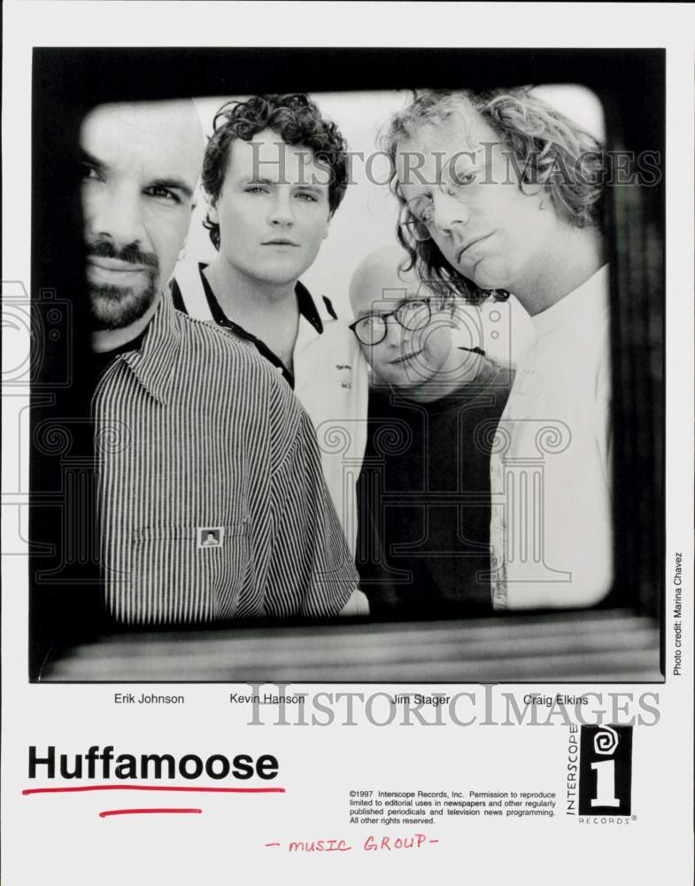 1997 Press Photo Huffamoose, Music Group - hcq46027- Historic Images