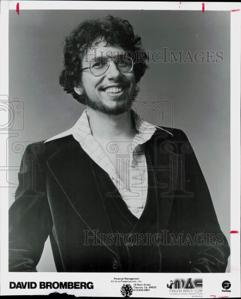 1979 Press Photo Musician David Bromberg - hcq46035- Historic Images