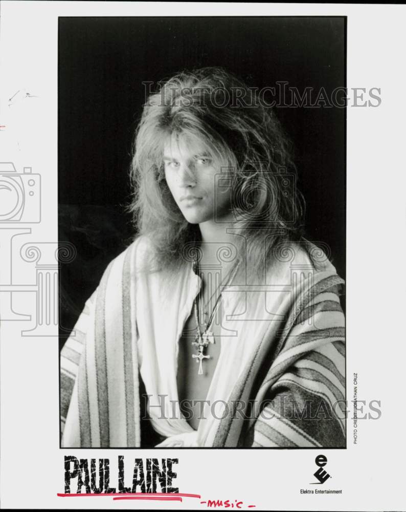 1990 Press Photo Musician Paul Laine - hcq46047- Historic Images