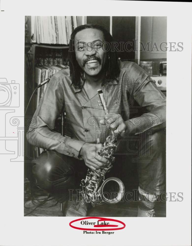 1992 Press Photo Musician Oliver Lake - hcq46048- Historic Images