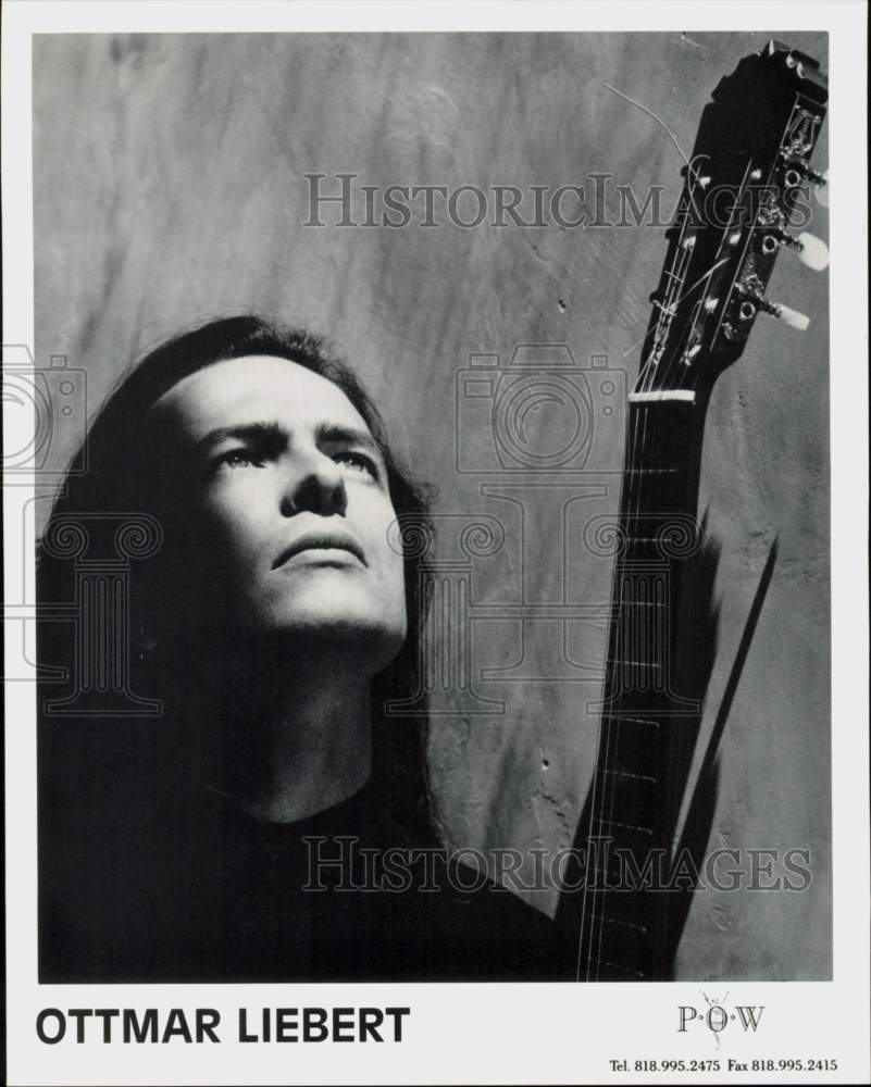 1991 Press Photo Guitarist Ottmar Liebert - hcq46049- Historic Images