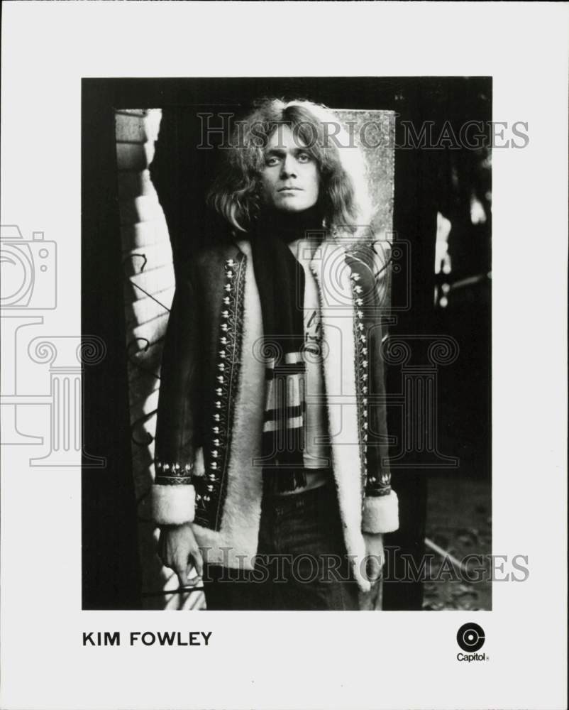 Press Photo Musician Kim Fowley - hcq46086- Historic Images