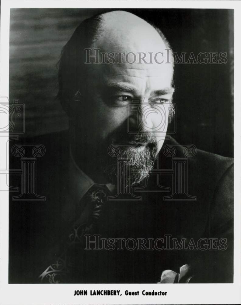 1982 Press Photo John Lanchbery, Guest Conductor - hcq46089- Historic Images