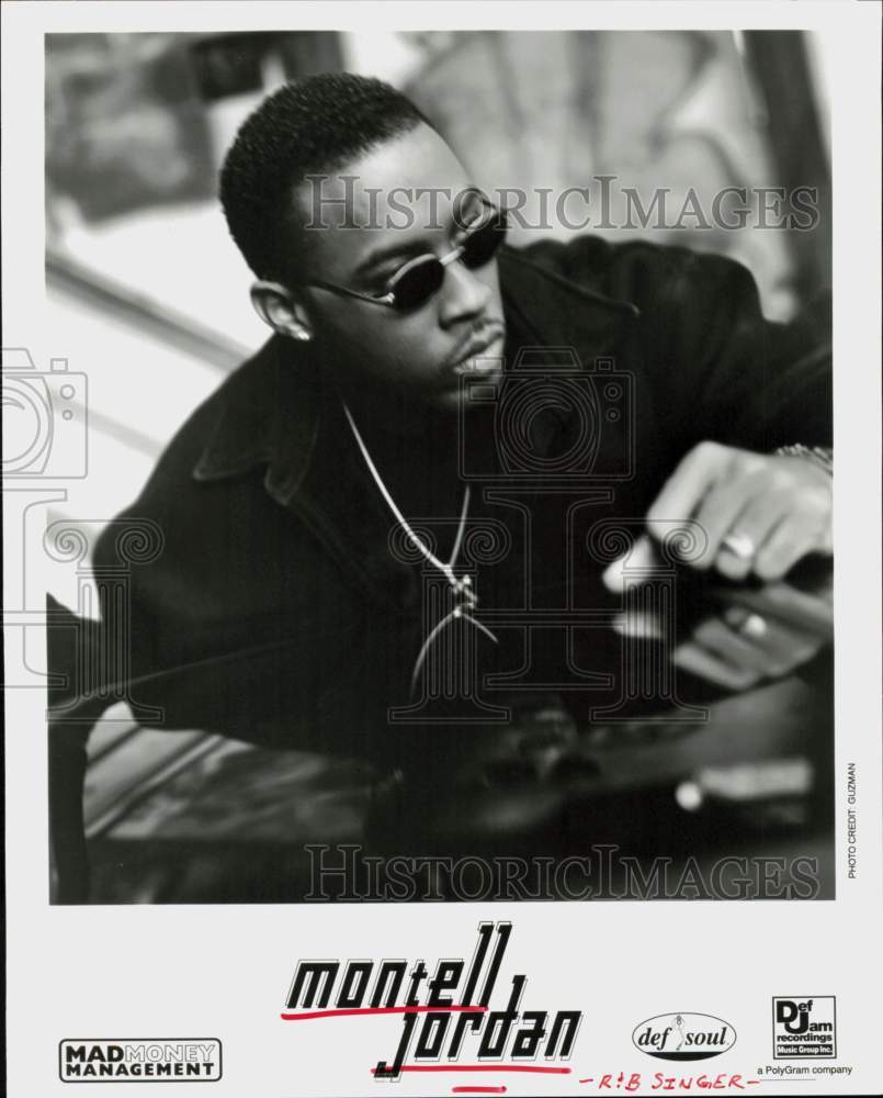 1998 Press Photo Montell Jordan, R&amp;B Singer - hcq46092- Historic Images