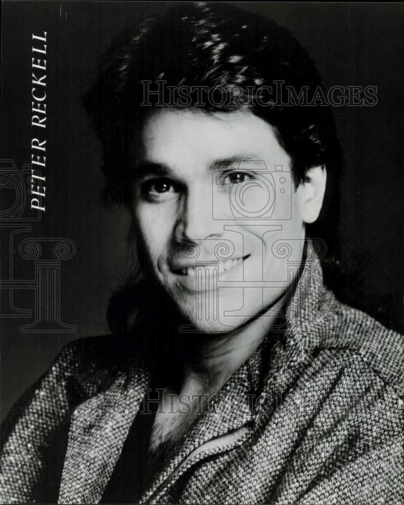 1987 Press Photo Actor Peter Reckell - hcq46097- Historic Images