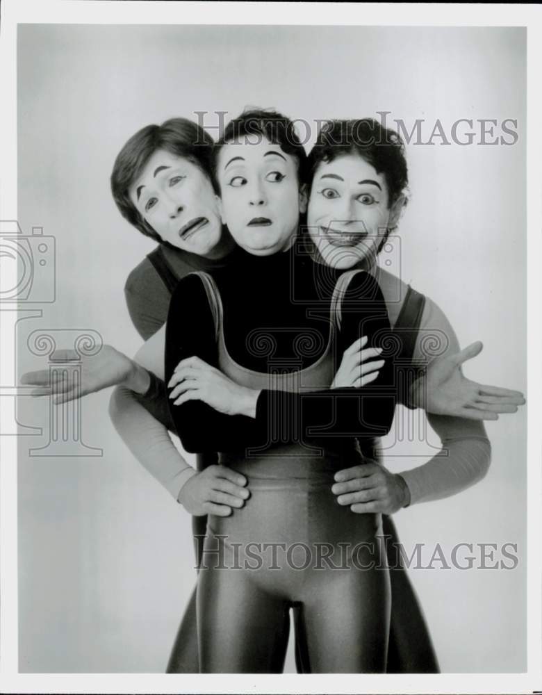 1990 Press Photo Texas Mime Theater - hcq46120- Historic Images