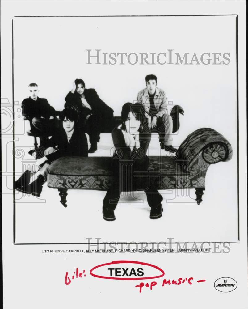 1994 Press Photo Texas, Pop Music Group - hcq46124- Historic Images