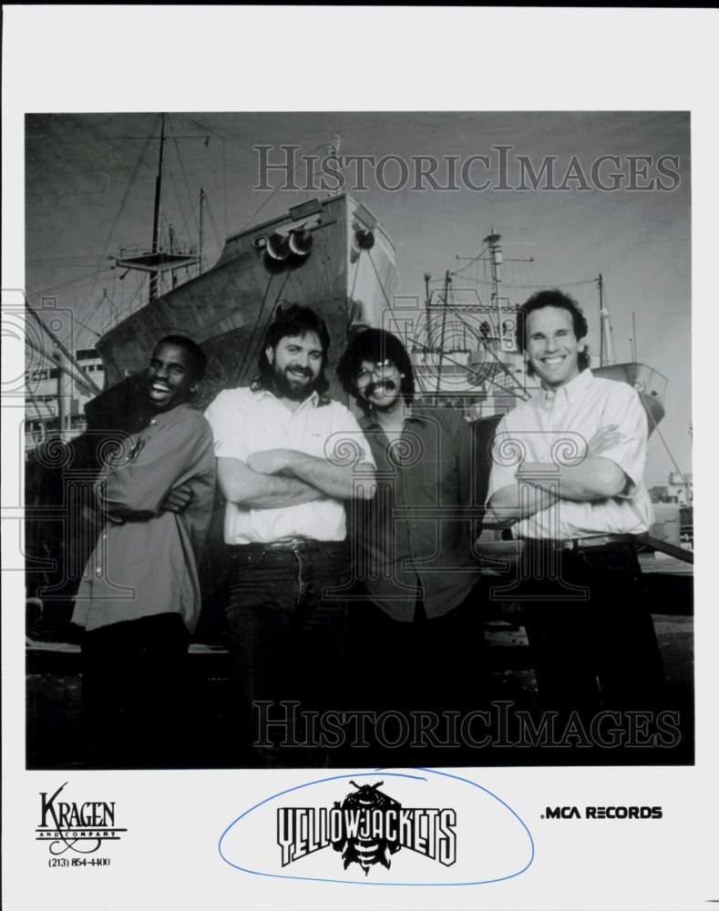 1987 Press Photo Yellowjackets, Music Group - hcq46126- Historic Images