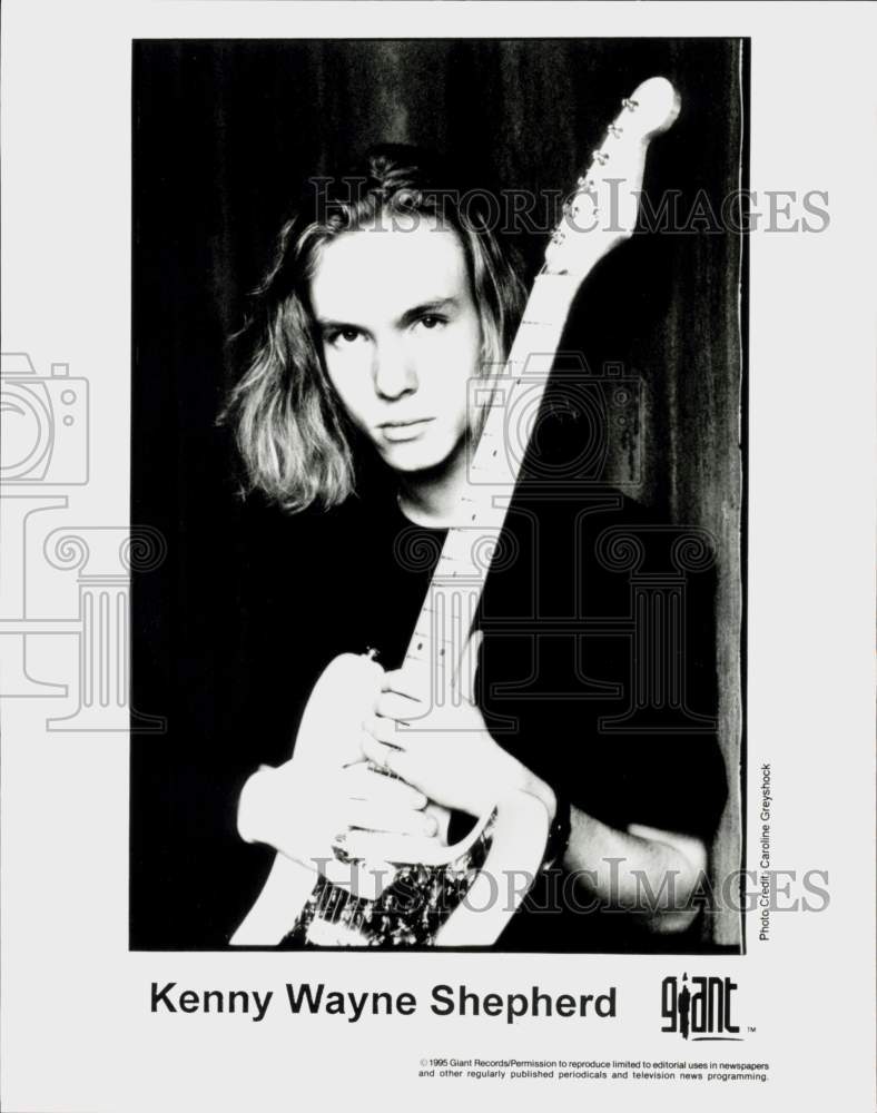 1995 Press Photo Musician Kenny Wayne Shepherd - hcq46149- Historic Images