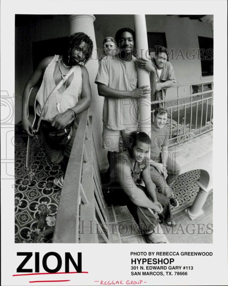 1997 Press Photo Zion, Reggae Group - hcq46185- Historic Images
