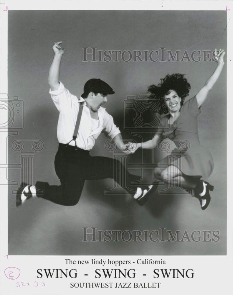 1996 Press Photo Swing - Swing - Swing, Southwest Jazz Ballet - hcq46186- Historic Images