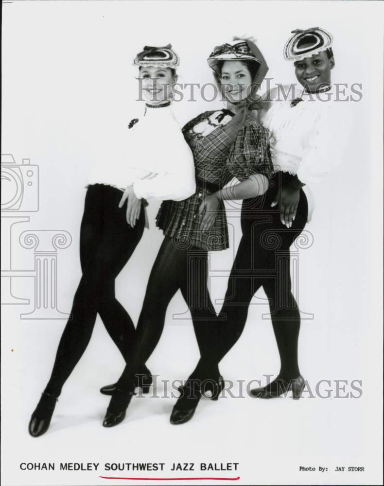 1991 Press Photo Cohan Medley - Southwest Jazz Ballet - hcq46190- Historic Images