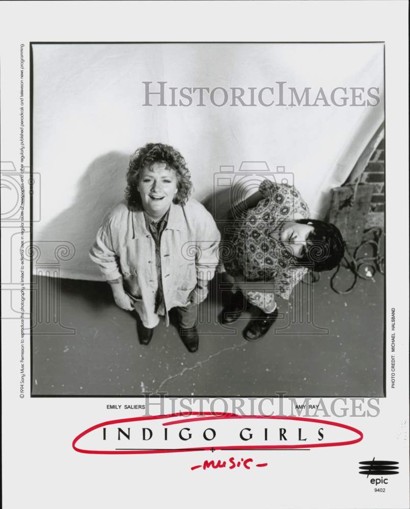 1994 Press Photo Indigo Girls, Music Group - Emily Saliers, Amy Ray - hcq46198- Historic Images