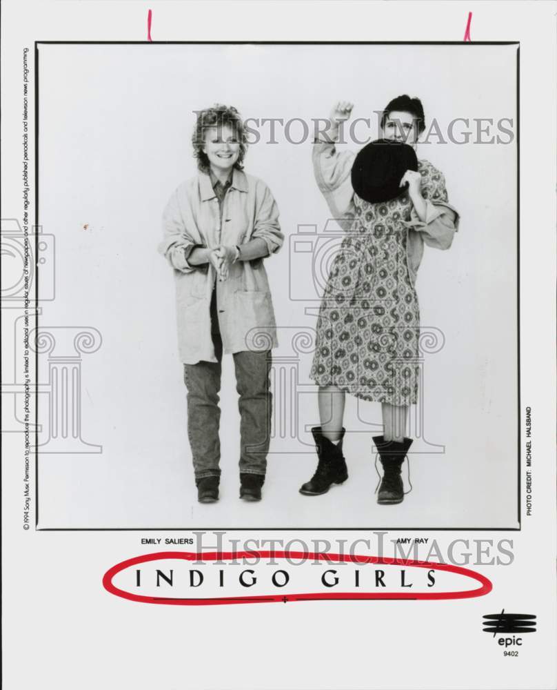 1994 Press Photo Indigo Girls, Music Group - Emily Saliers, Amy Ray - hcq46199- Historic Images