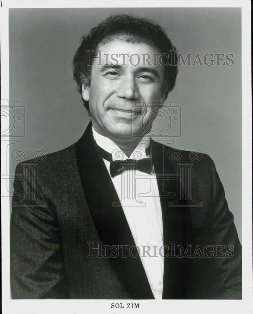 1992 Press Photo Sol Zim, Cantor/Entertainer - hcq46210- Historic Images