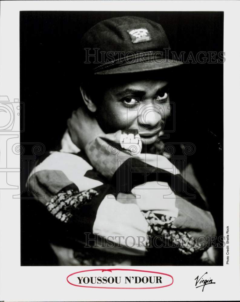 1989 Press Photo Singer Youssou N'Dour - hcq46220- Historic Images