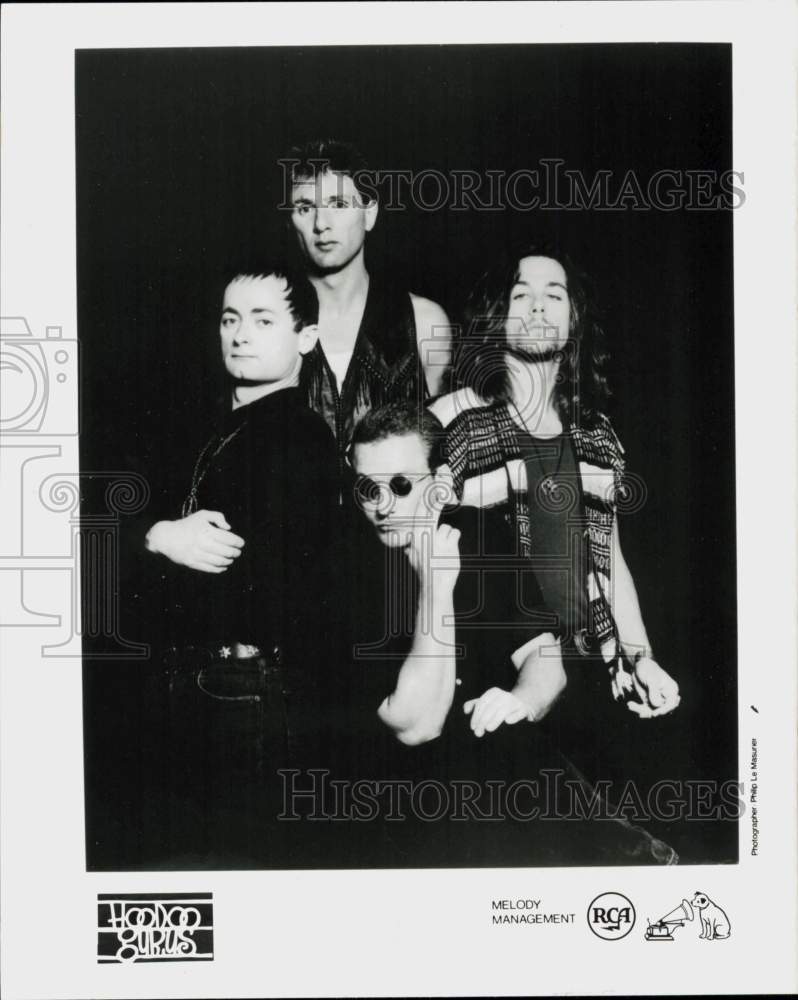 1991 Press Photo Hoodoo Gurus, Music Group, Australian Band - hcq46252- Historic Images