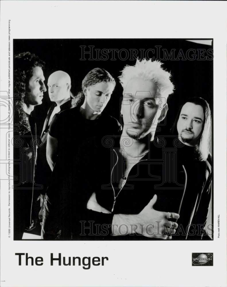 1996 Press Photo The Hunger, Music Group - hcq46258- Historic Images