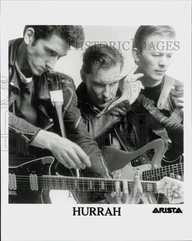 1987 Press Photo Hurrah, Rock Group - hcq46259- Historic Images