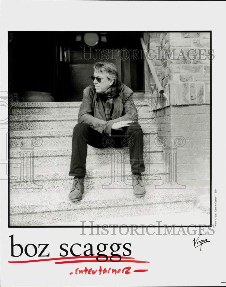 1994 Press Photo Entertainer Boz Scaggs - hcq46284- Historic Images