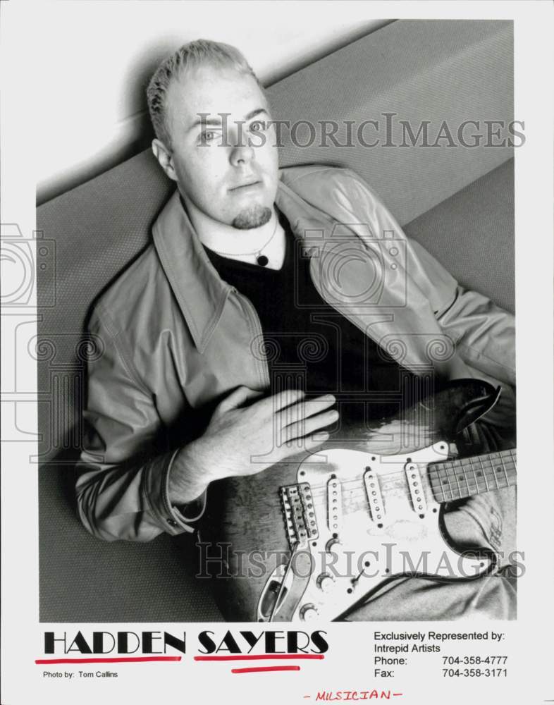 1994 Press Photo Musician Hadden Sayers - hcq46286- Historic Images