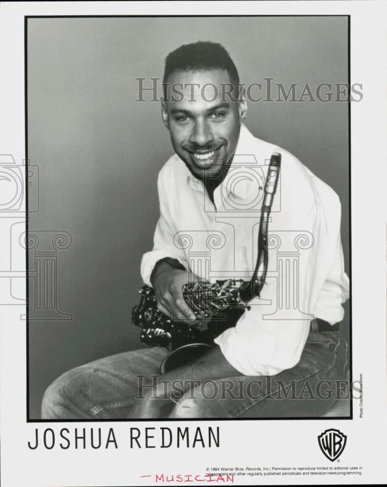 1994 Press Photo Musician Joshua Redman - hcq46356- Historic Images