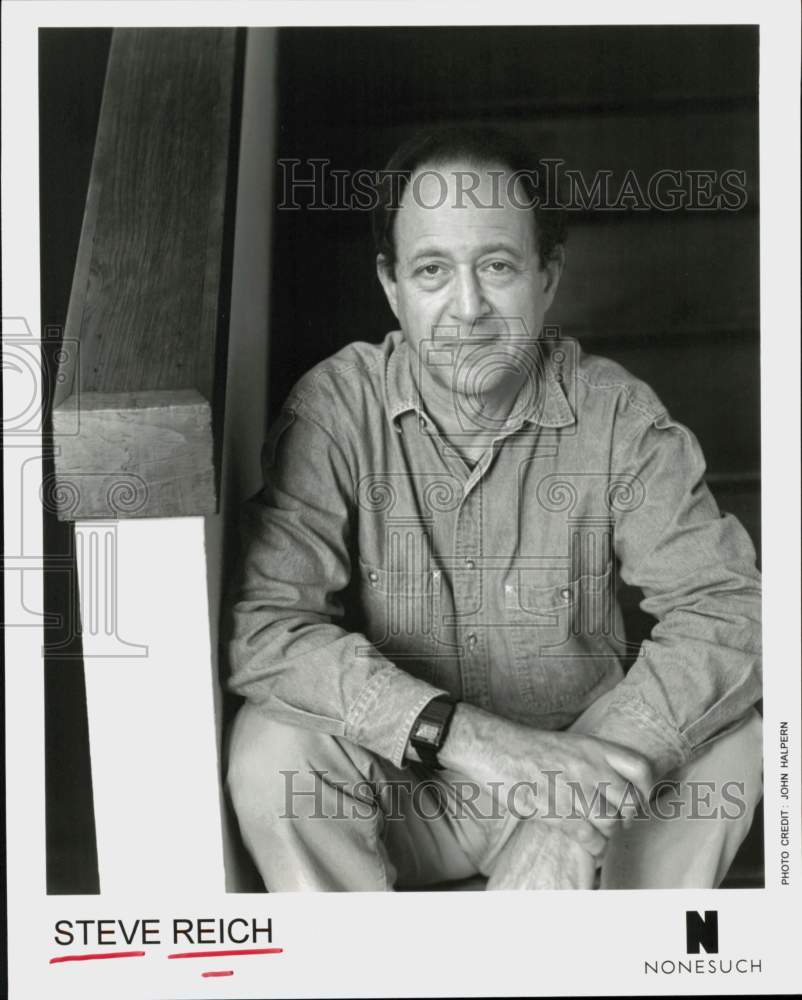 1997 Press Photo Steve Reich - hcq46367- Historic Images