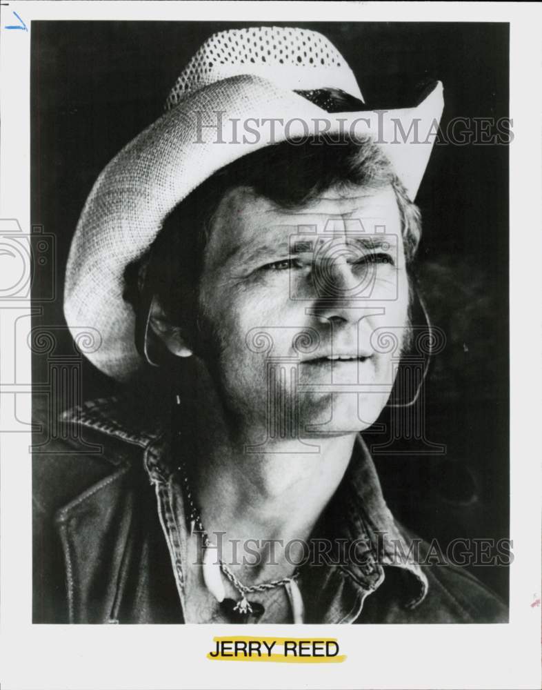 1982 Press Photo Jerry Reed, Country Musician - hcq46382- Historic Images