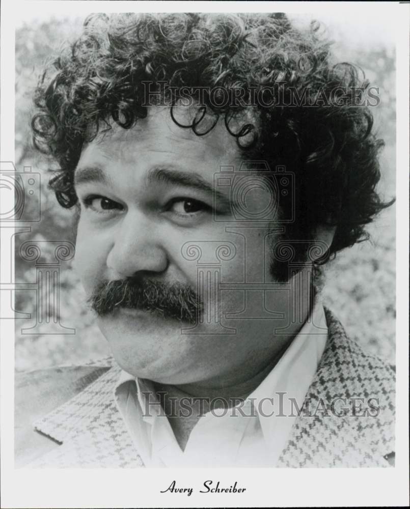 1982 Press Photo Comedian Avery Schreiber - hcq46391- Historic Images