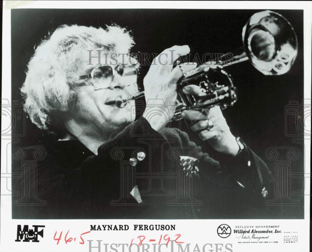 1981 Press Photo Maynard Ferguson, Jazz Musician - hcq46480- Historic Images