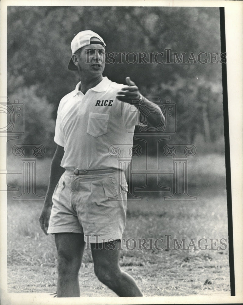 1970 Press Photo Bob Bossons, Rice Coach - hcs00075- Historic Images