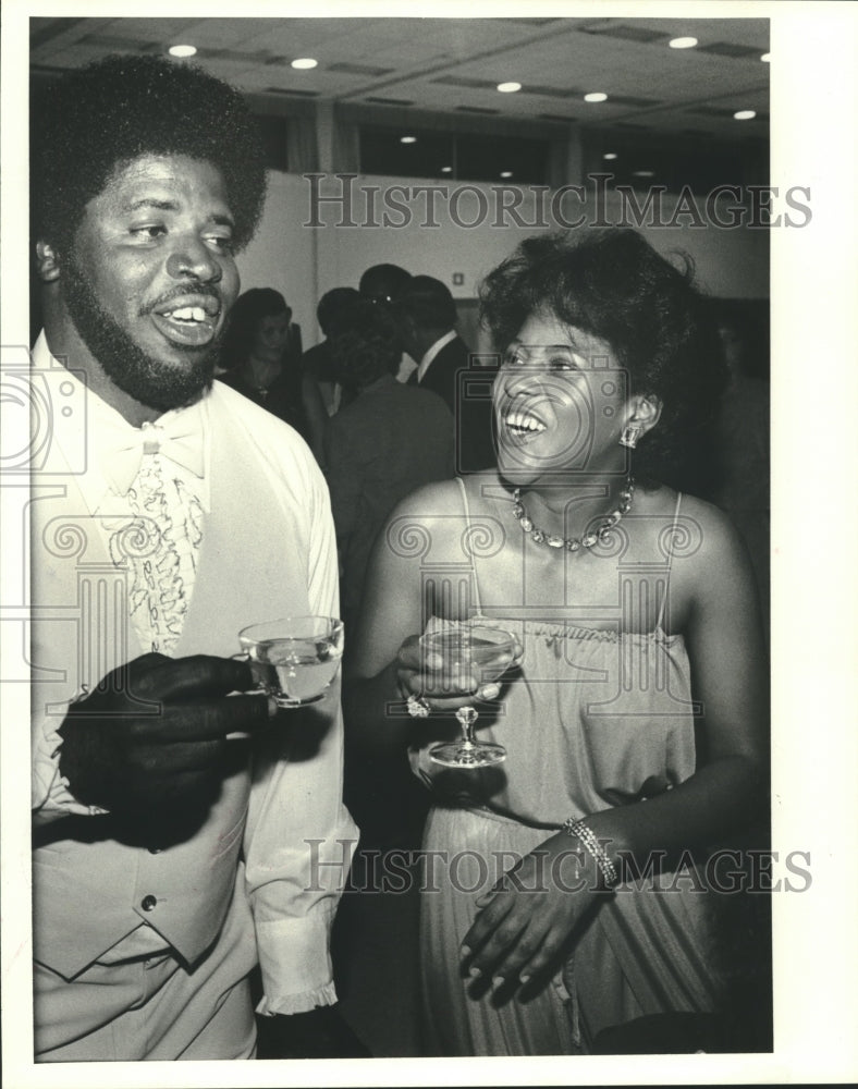 1980 Press Photo Herbert Campbell at Dance Party - hcs00149- Historic Images