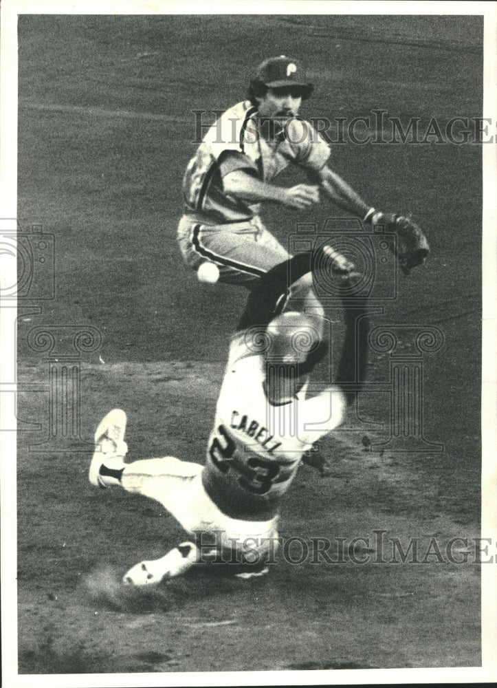 1977 Press Photo Enos Cabell, Astros Baseball Player - hcs00244- Historic Images
