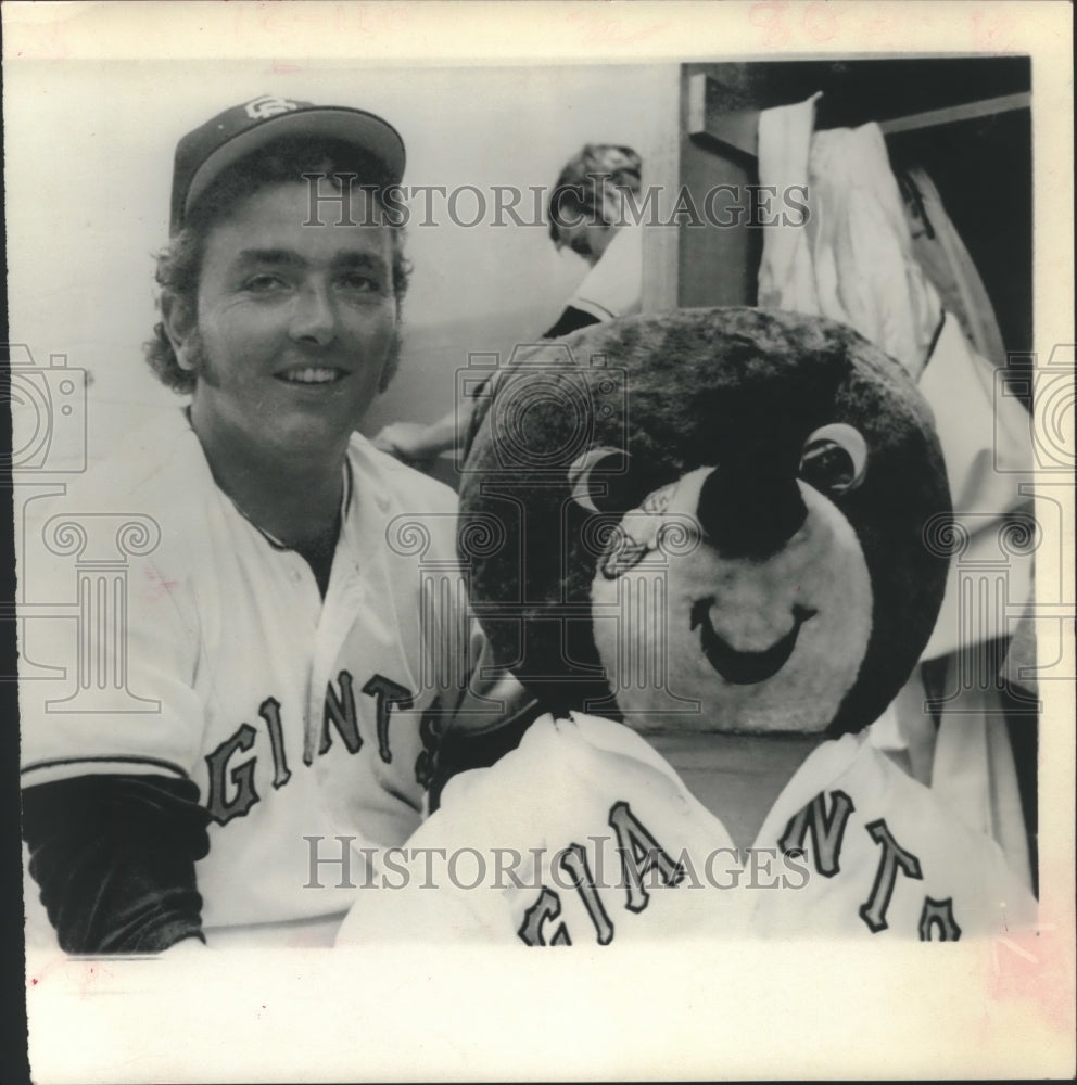 1974 Press Photo Ron Bryant, San Francisco Giants Baseball Player - hcs00280- Historic Images