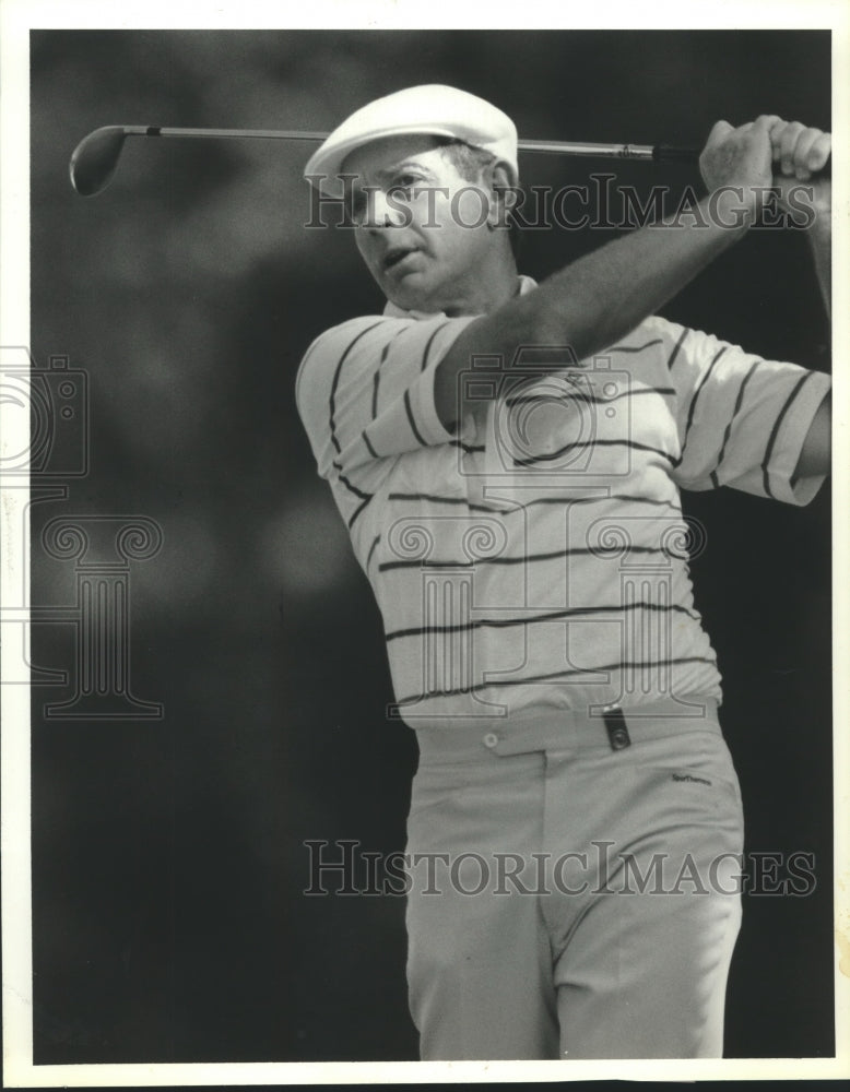 1987 Press Photo Golfer Bruce Crampton at Deerowood Club Celebrity Classic- Historic Images