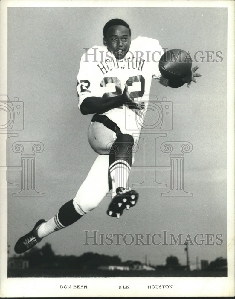 1968 Press Photo Don Bean, Houston Football Player - hcs00480- Historic Images