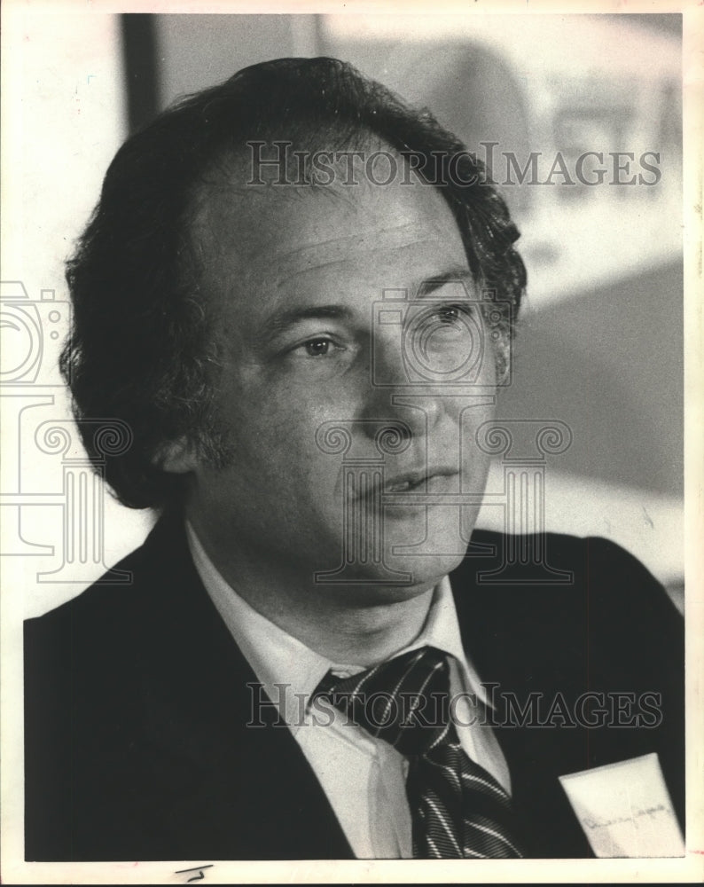 1983 Press Photo Jerry Argovitz, Gambler Football Owner - hcs00547- Historic Images