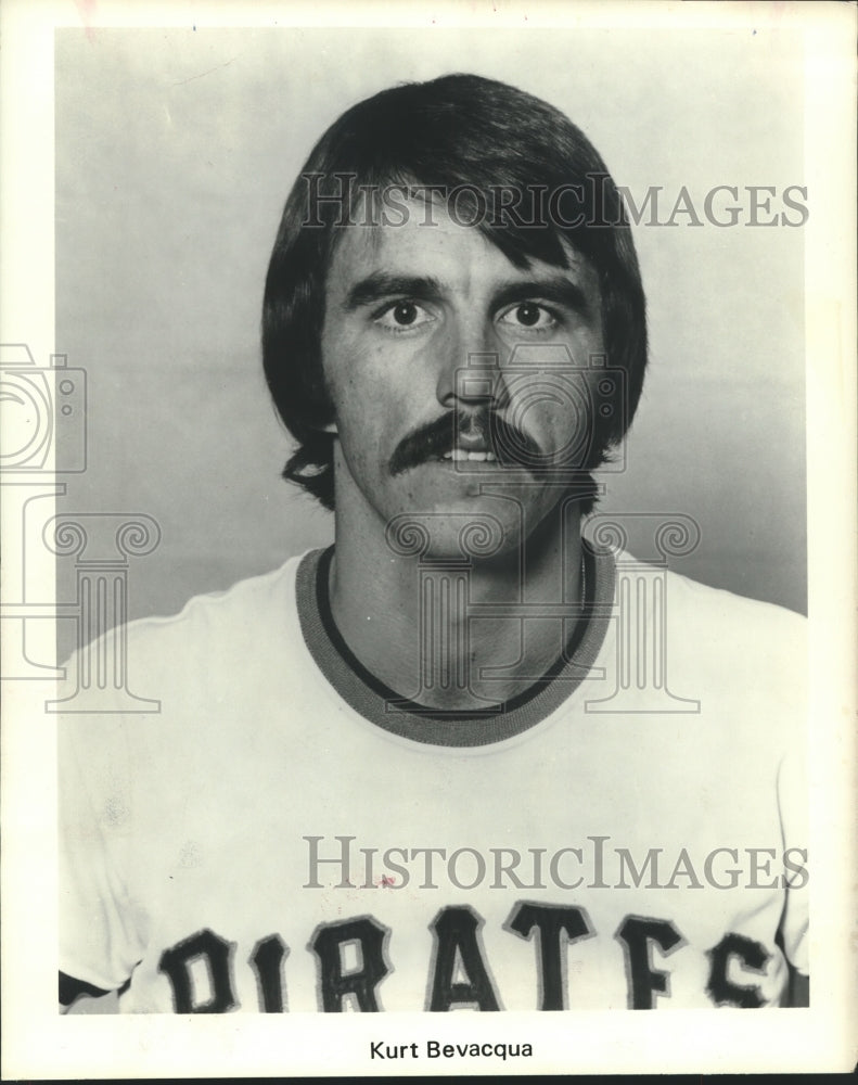 1974 Press Photo Kurt Bevacqua of the Pittsburgh Pirates. - hcs00617- Historic Images