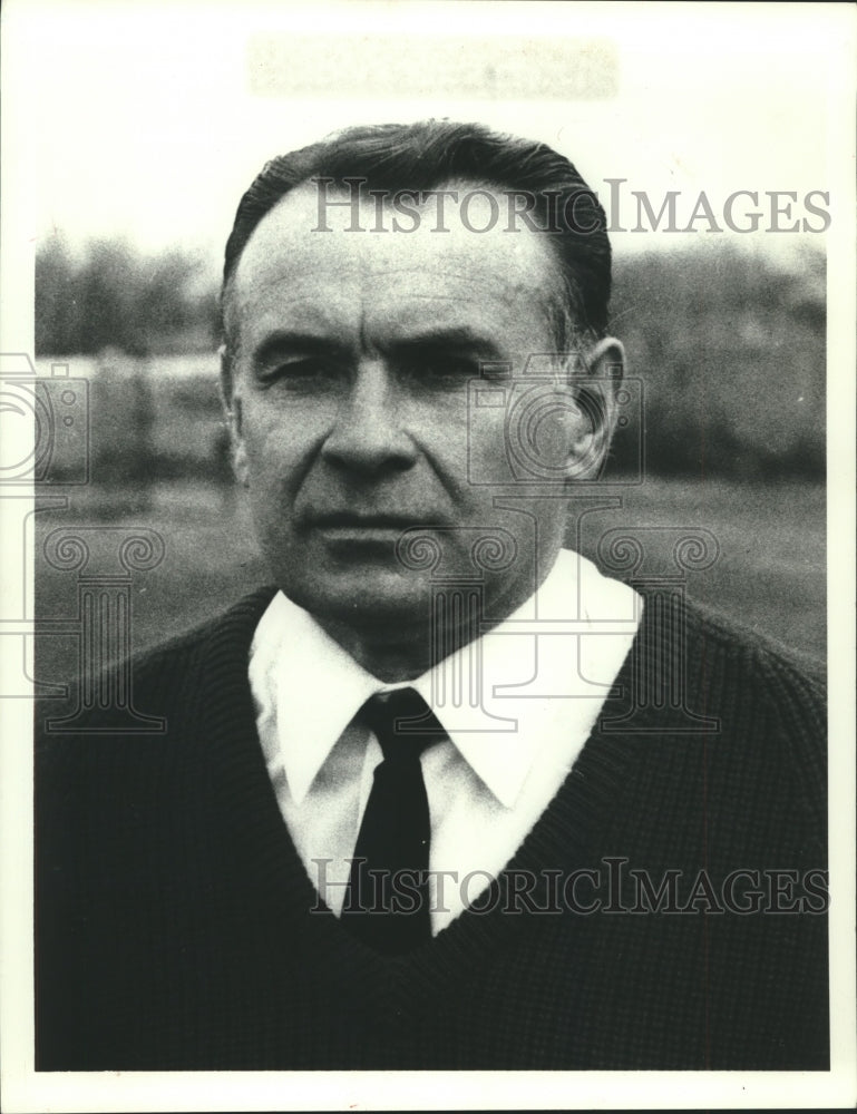 1979 Press Photo Konstantin Bescov, coach, FC Spartak Moscow - hcs00629- Historic Images