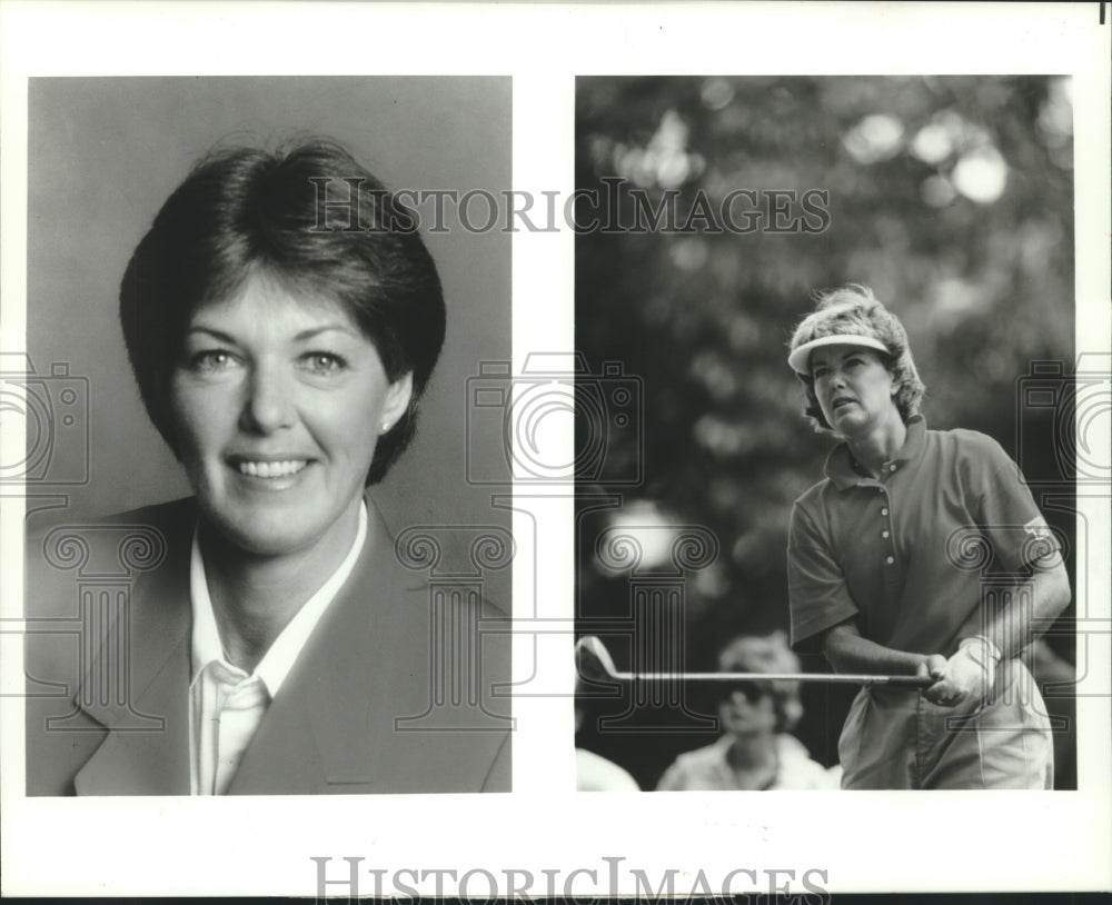 1987 Press Photo Professional Women&#39;s Golfer, Pat Bradley - hcs00822- Historic Images