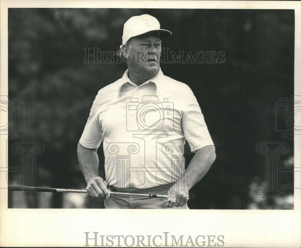 1971 Press Photo Blind golf champion Charlie Boswell - hcs01192- Historic Images