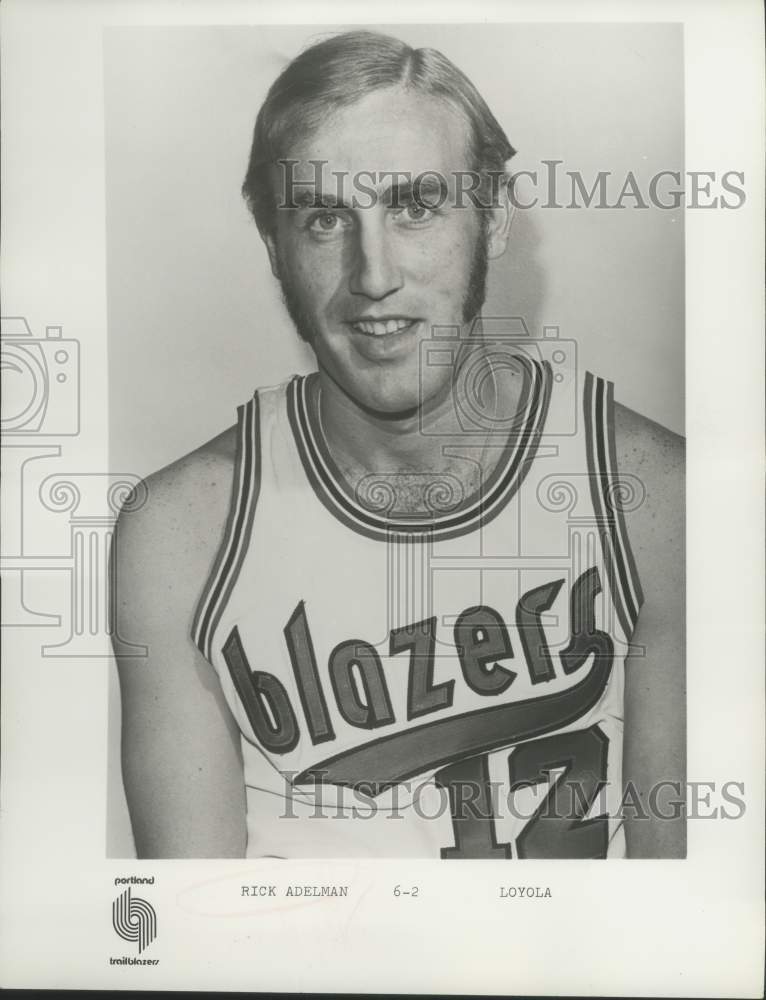 1972 Press Photo Rick Adelman, basketball player for the Portland Trail Blazers- Historic Images