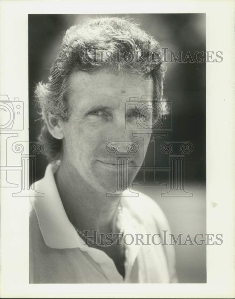 1988 Press Photo Keith Diepraam, tennis teacher and professional player- Historic Images