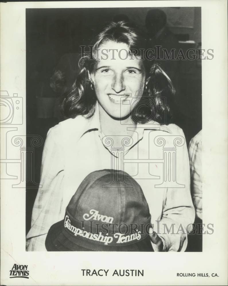 1979 Press Photo Tennis player Tracy Austin in the Avon Tennis Championships- Historic Images