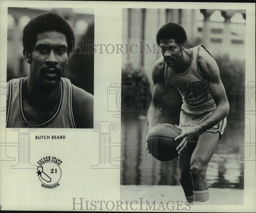 1974 Press Photo Golden State Warriors basketball player Butch Beard.- Historic Images