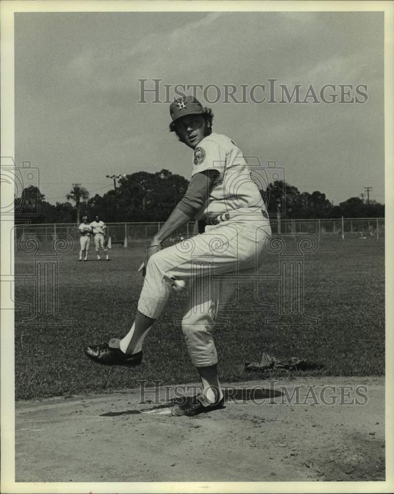 1972 Press Photo Pitcher George Culver in action - hcs04151- Historic Images