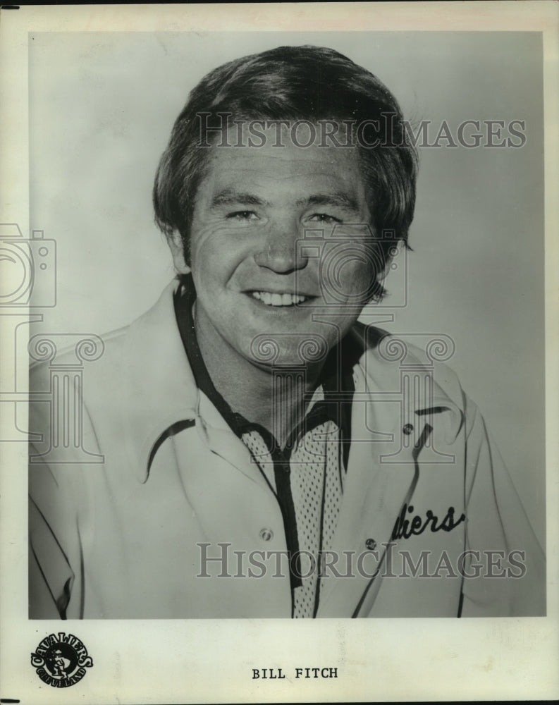 1976 Press Photo Cleveland Cavaliers head basketball Bill Fitch.- Historic Images