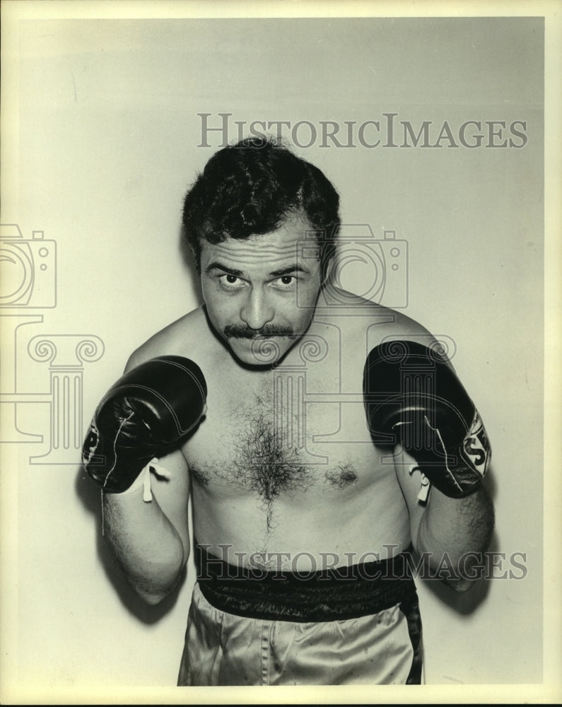 1979 Press Photo Professional boxer Auggie Gomez of Corpus Christi, TX.- Historic Images