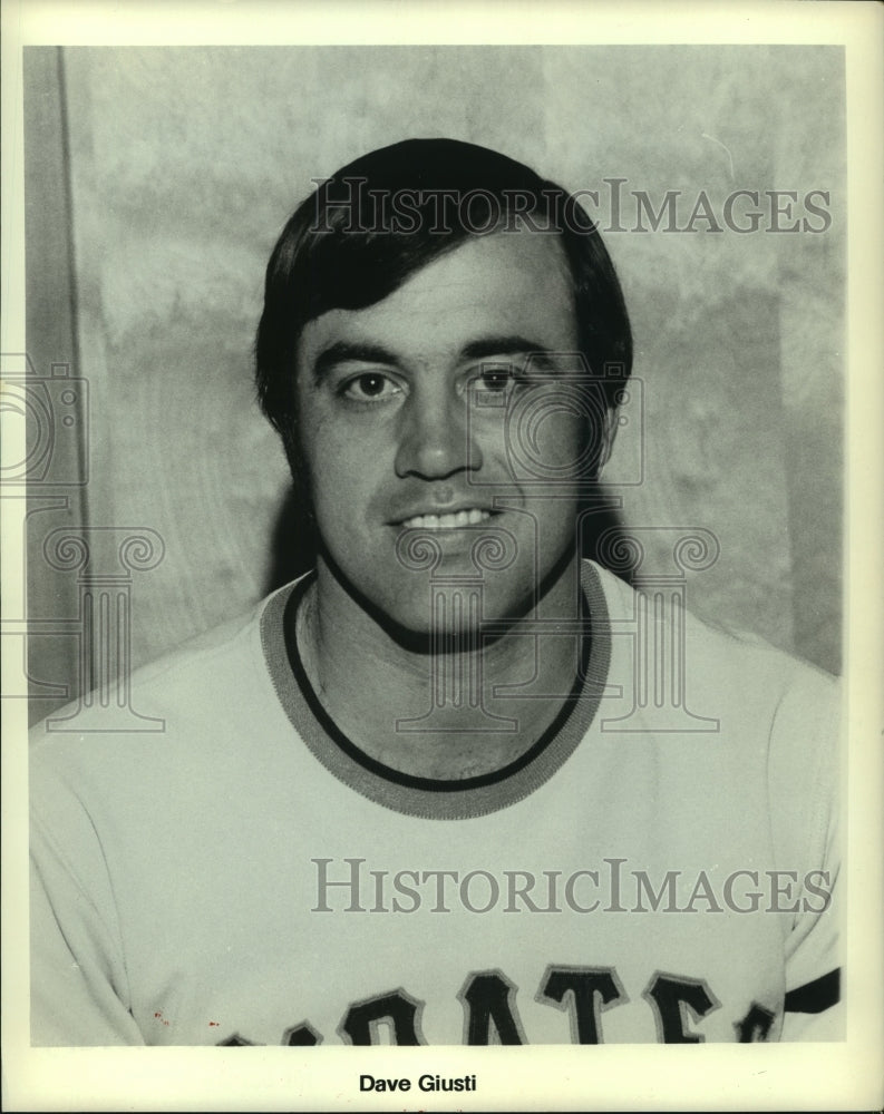 1974 Press Photo Pittsburgh Pirates&#39; baseball player Dave Giusti. - hcs04969- Historic Images